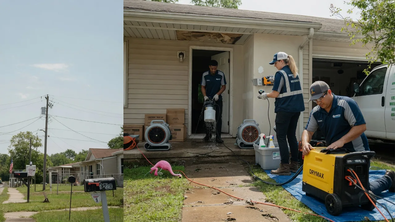 Storm Damage Water Removal in Lake Providence, LA near me